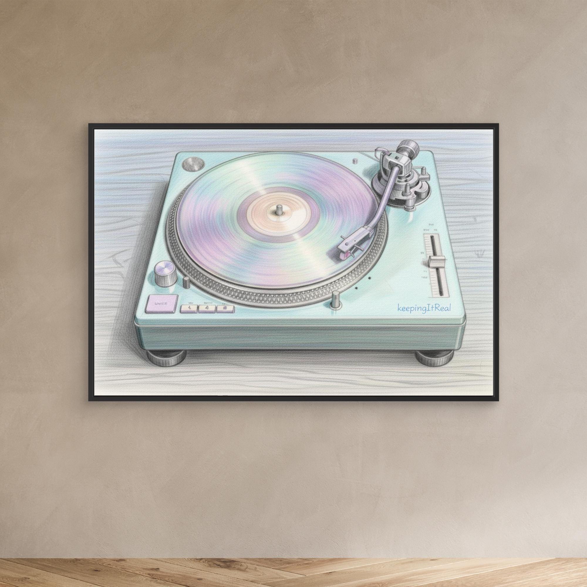 Pastel Record Player
