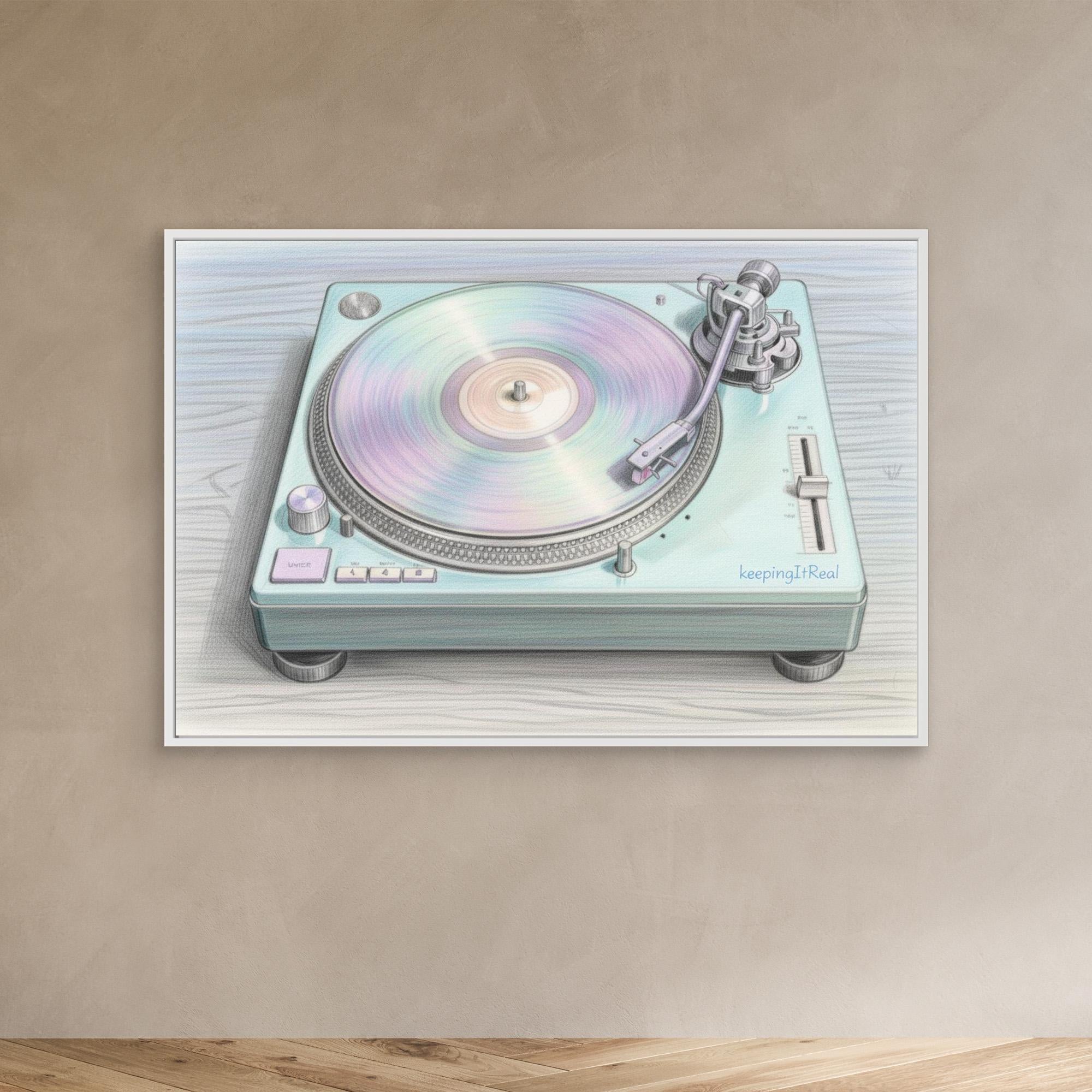 Pastel Record Player