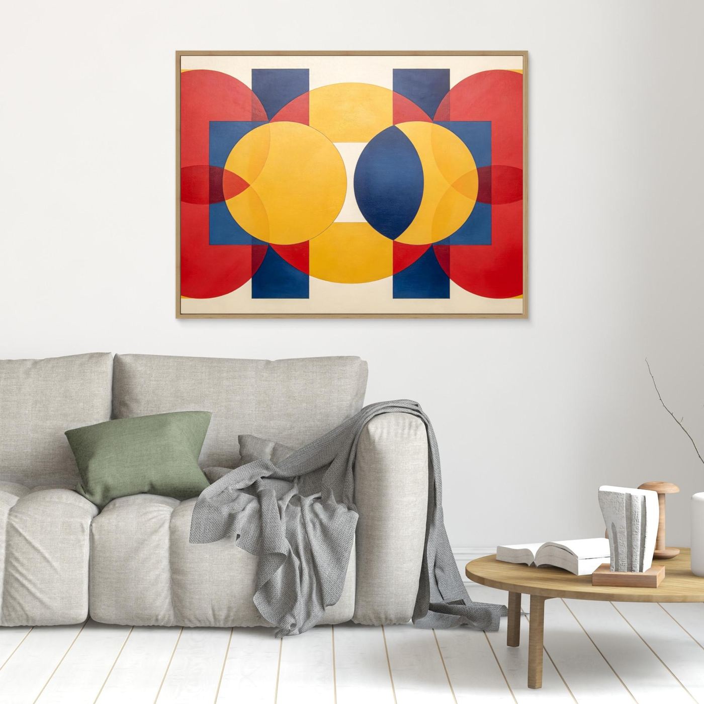 Geometric Balance Canvas wall Art
