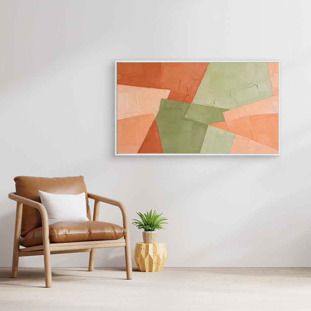 Interwoven Horizons Canvas Wall Art