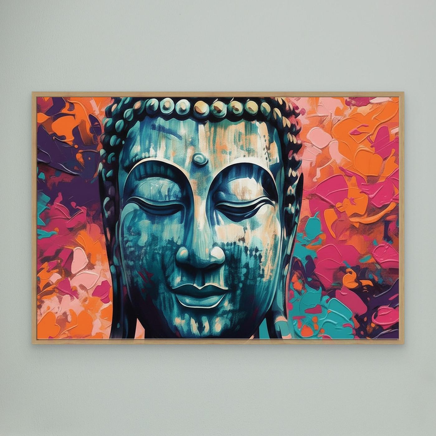 Buddha Vibrant Pastel