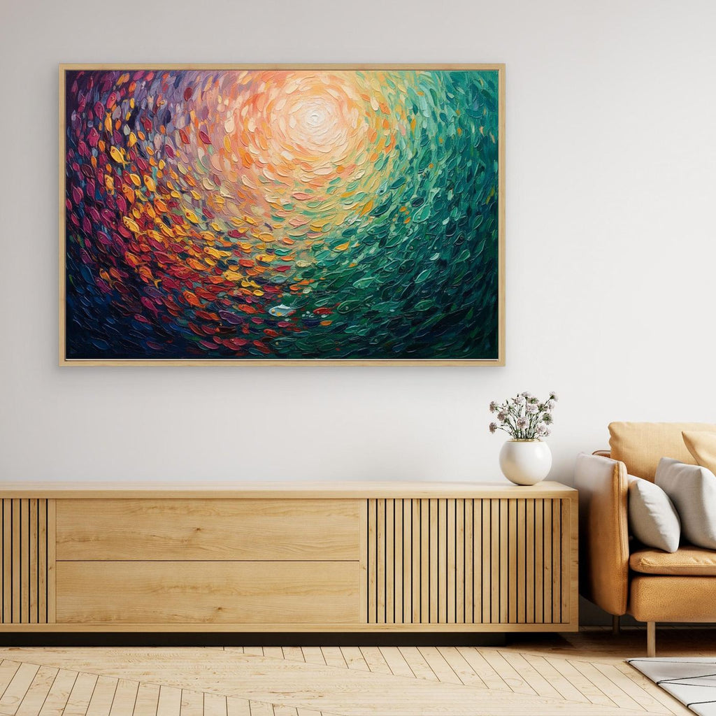 Celestial Gavering Wall Canvas