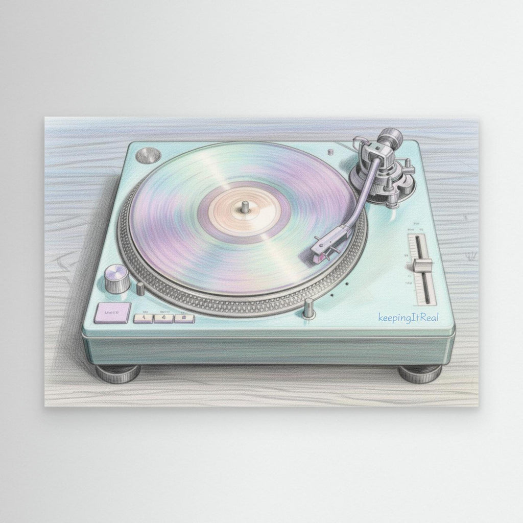 Pastel Record Player