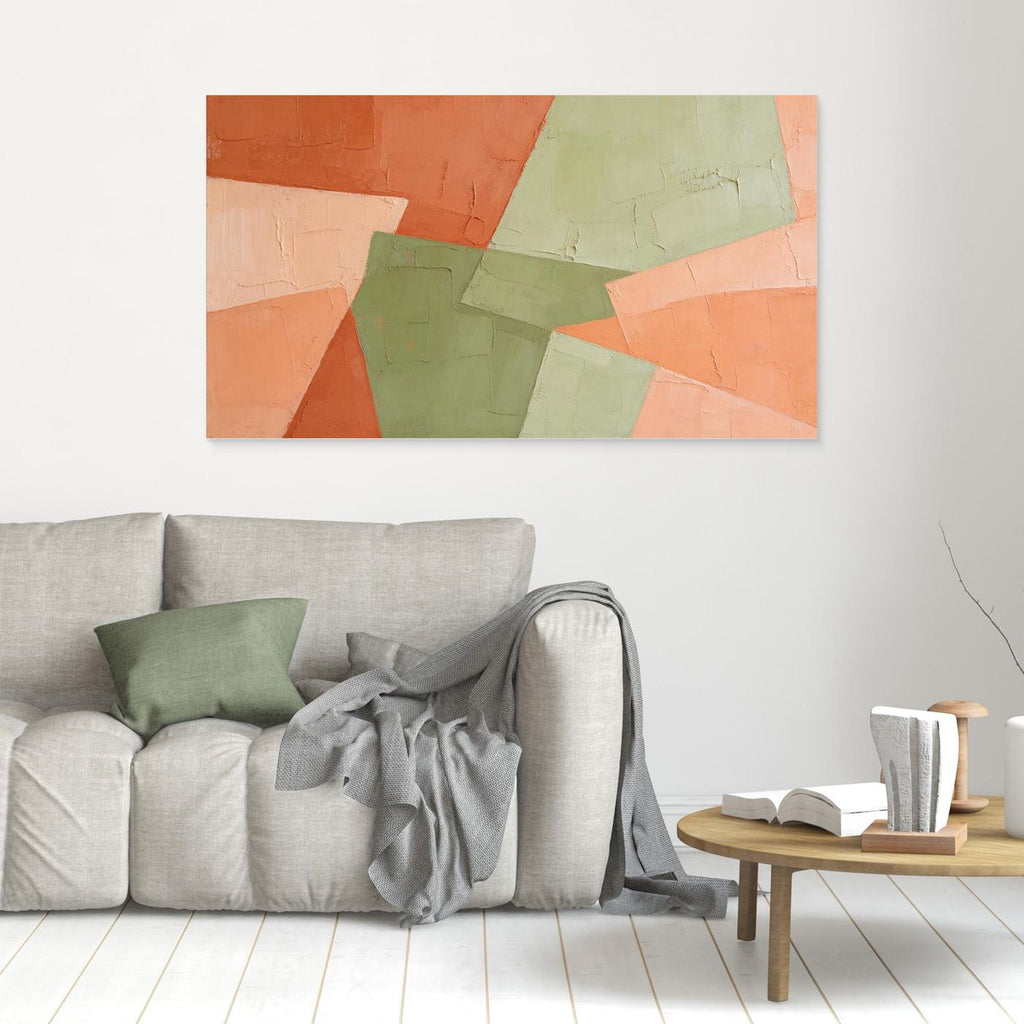 Interwoven Horizons Canvas Wall Art
