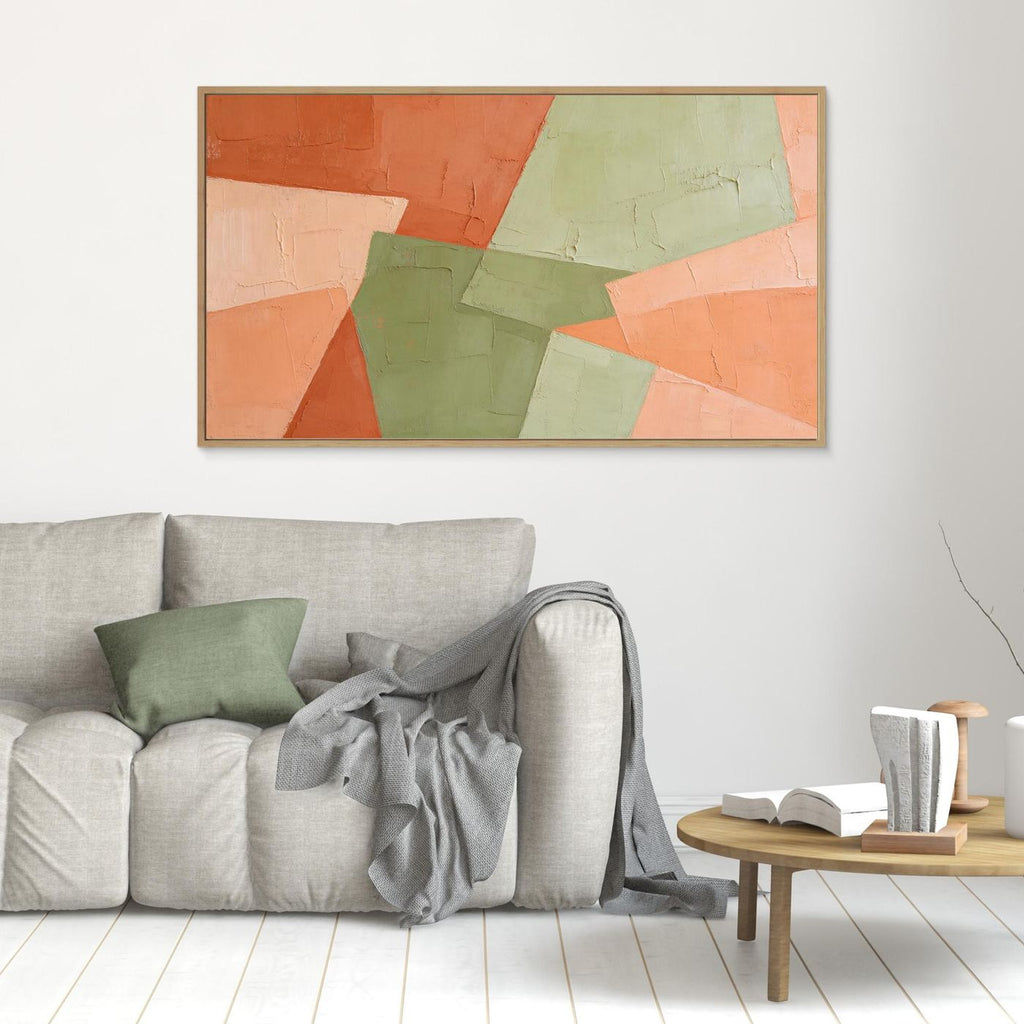 Interwoven Horizons Canvas Wall Art