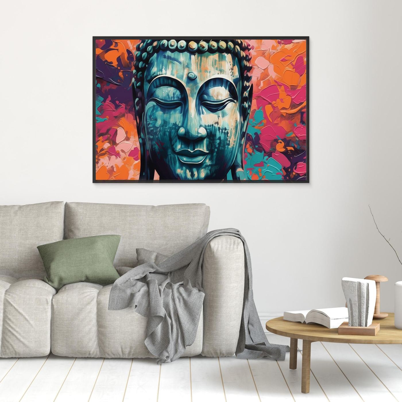 Buddha Vibrant Pastel
