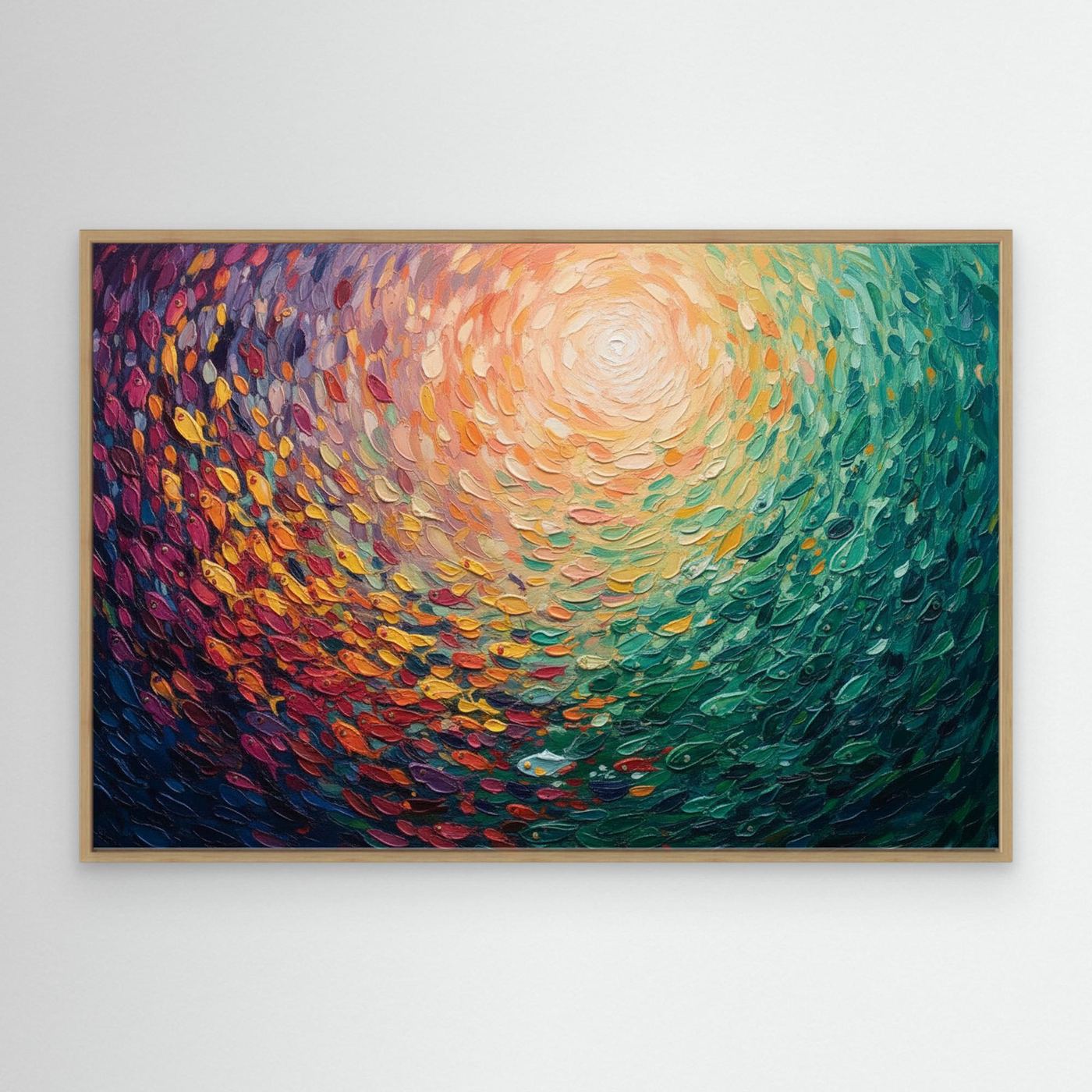 Celestial Gavering Wall Canvas