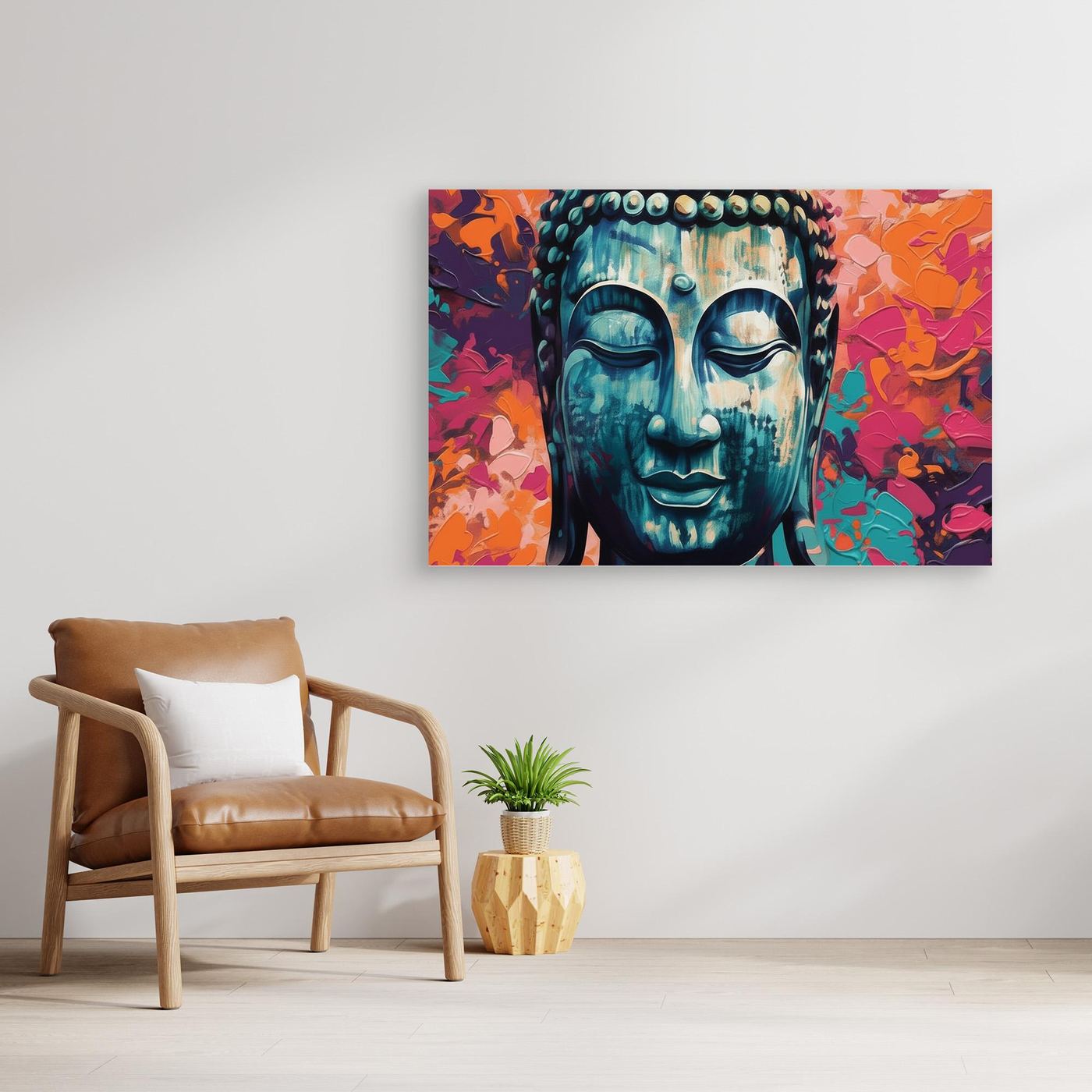 Buddha Vibrant Pastel