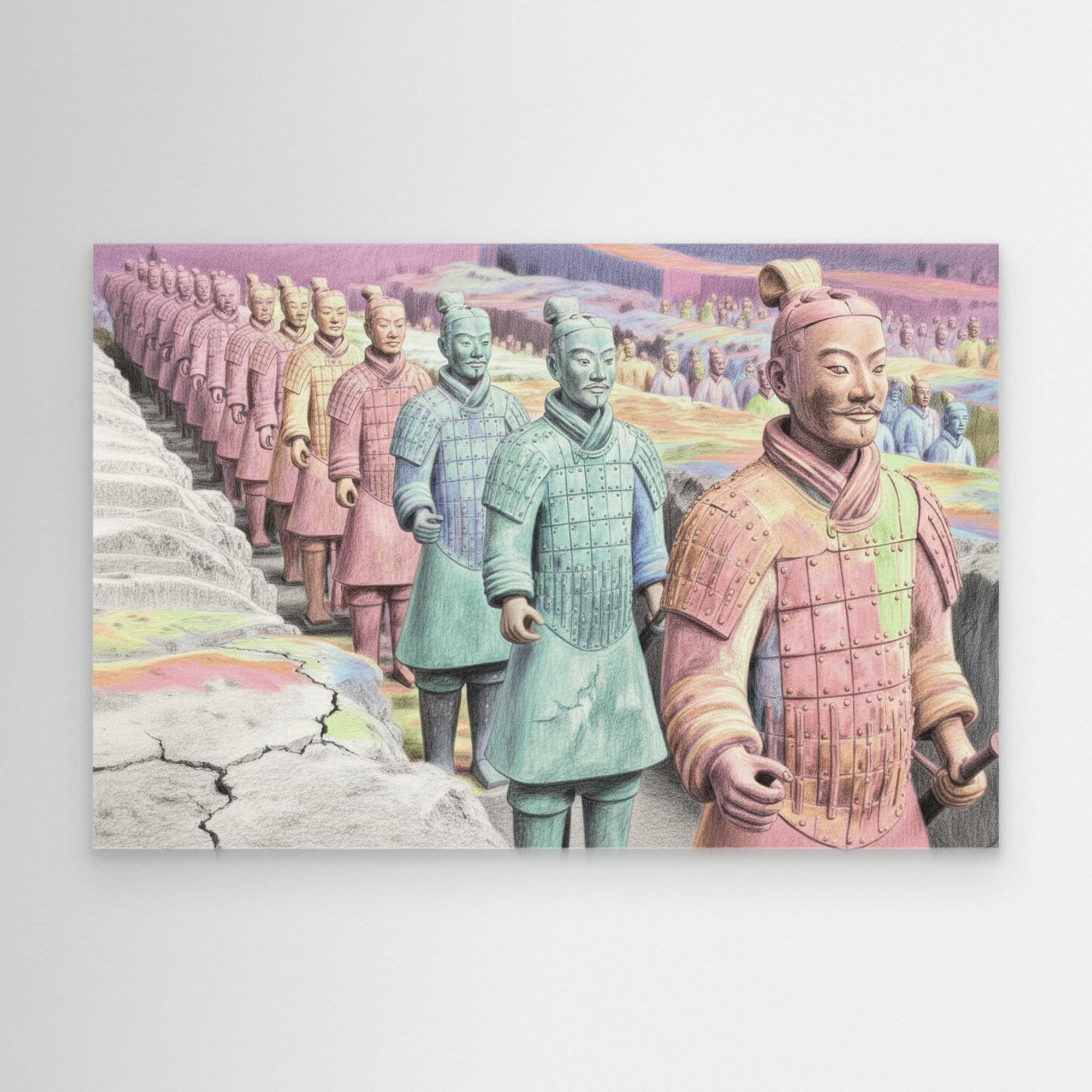 Terracotta Pastel Army