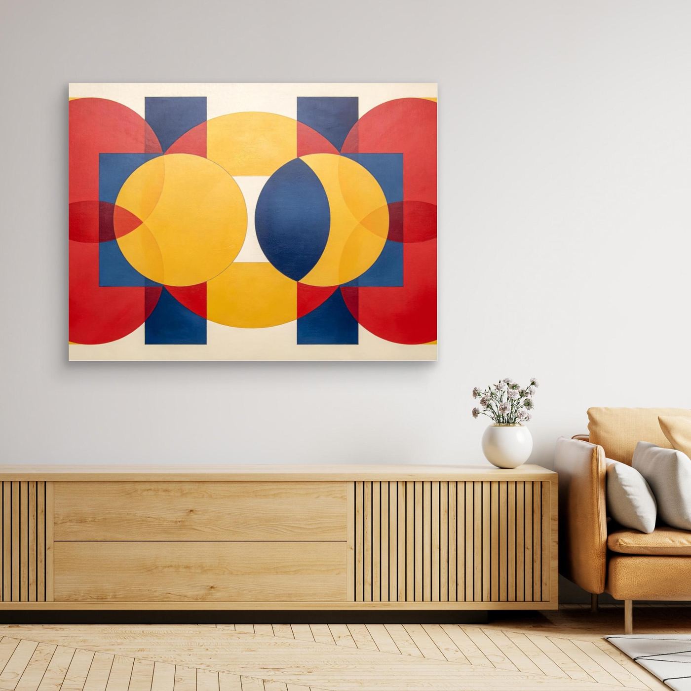 Geometric Balance Canvas wall Art