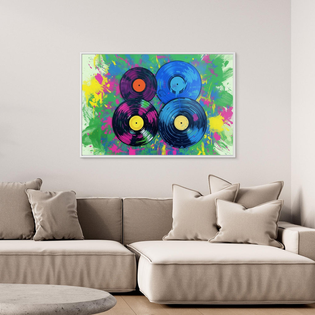 Vinyl Abstract Art