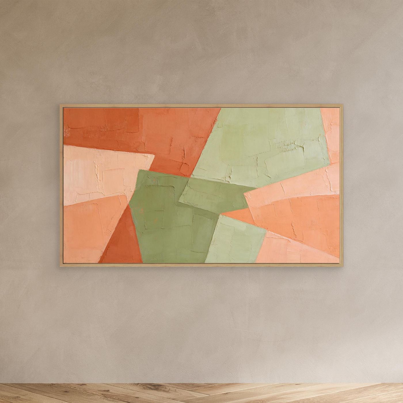 Interwoven Horizons Canvas Wall Art