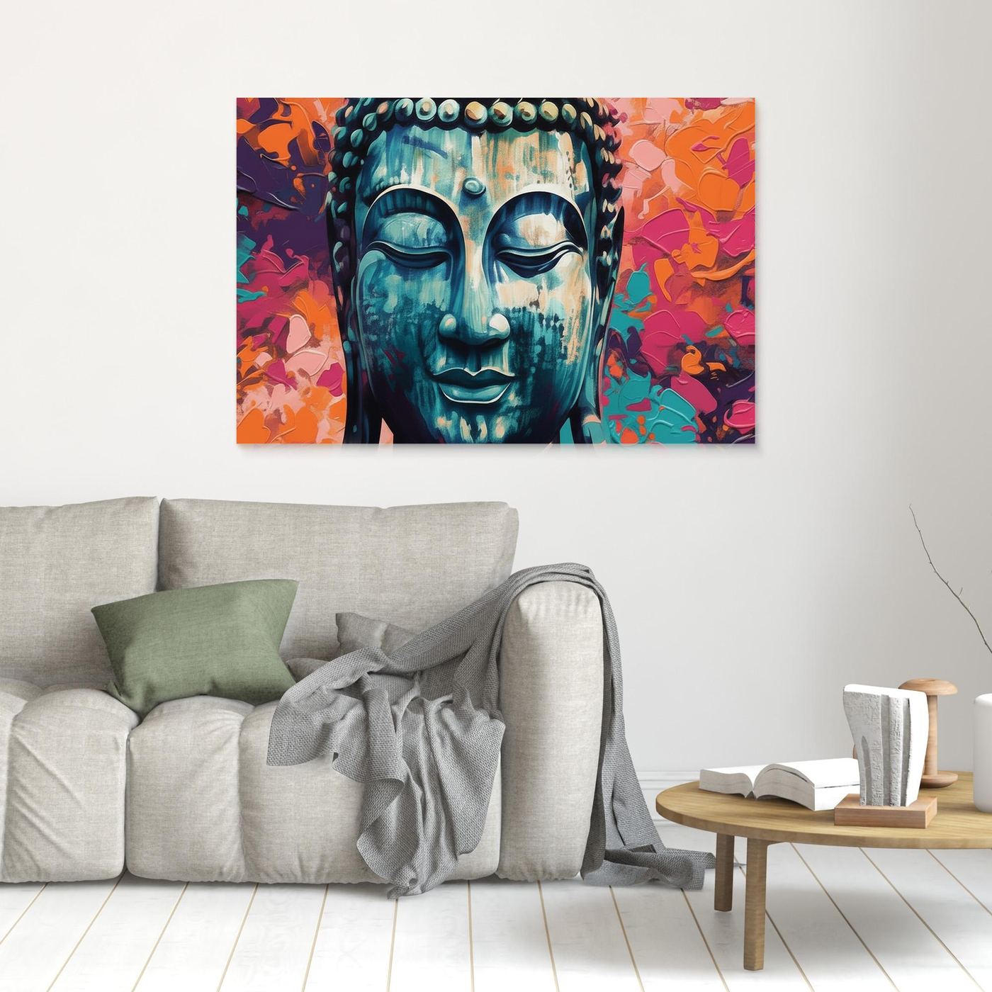 Buddha Vibrant Pastel