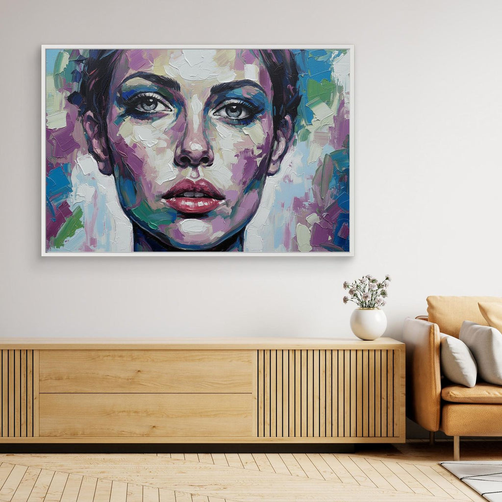  Chromatic Gaze Wall Canvas