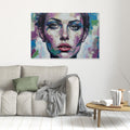  Chromatic Gaze Wall Canvas
