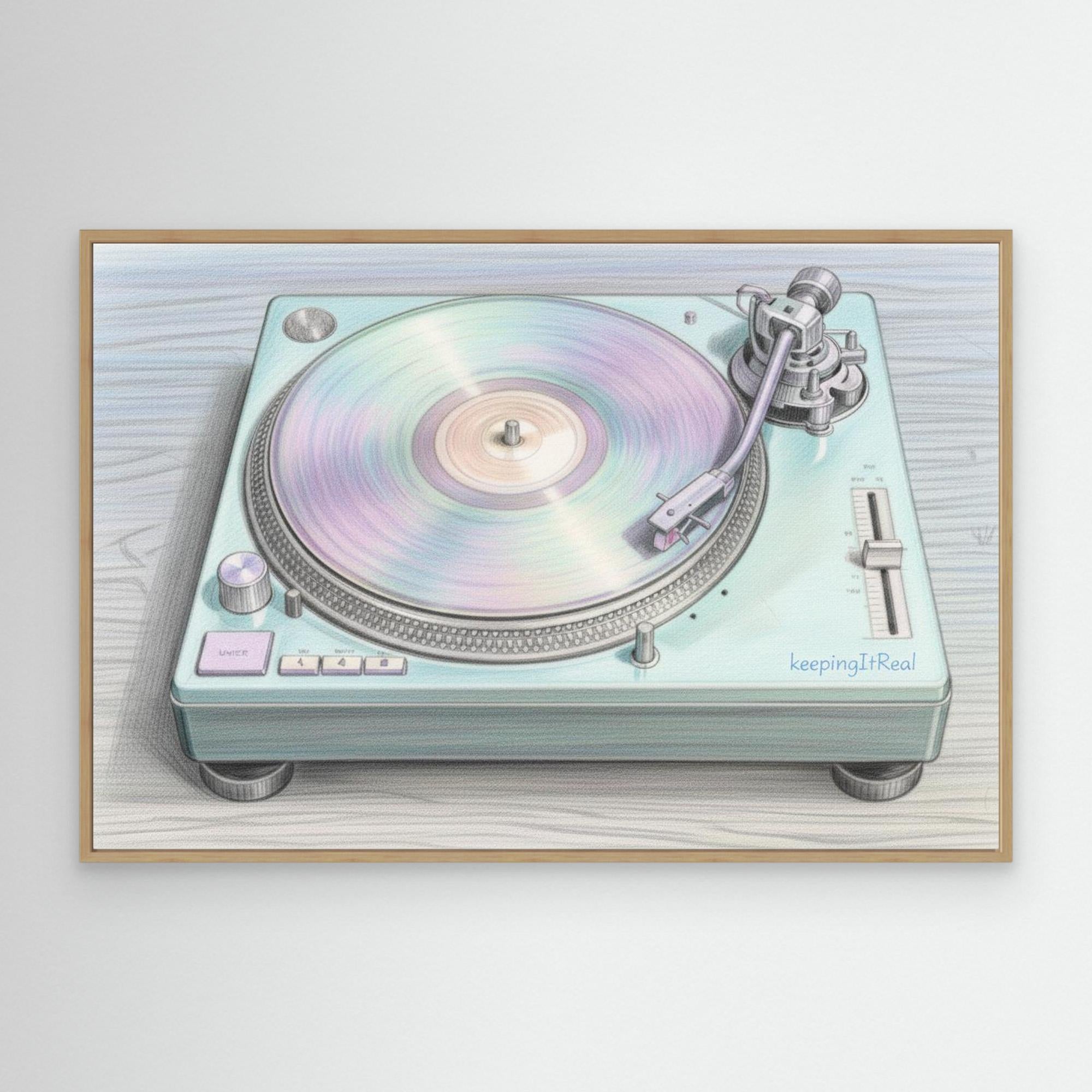 Pastel Record Player