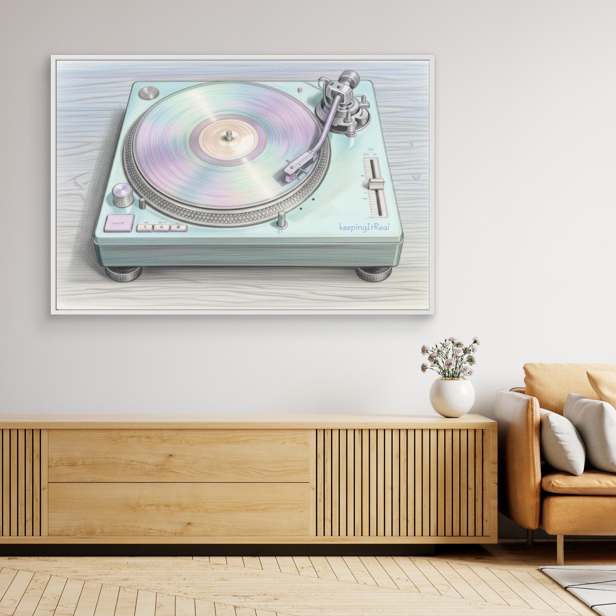 Pastel Record Player