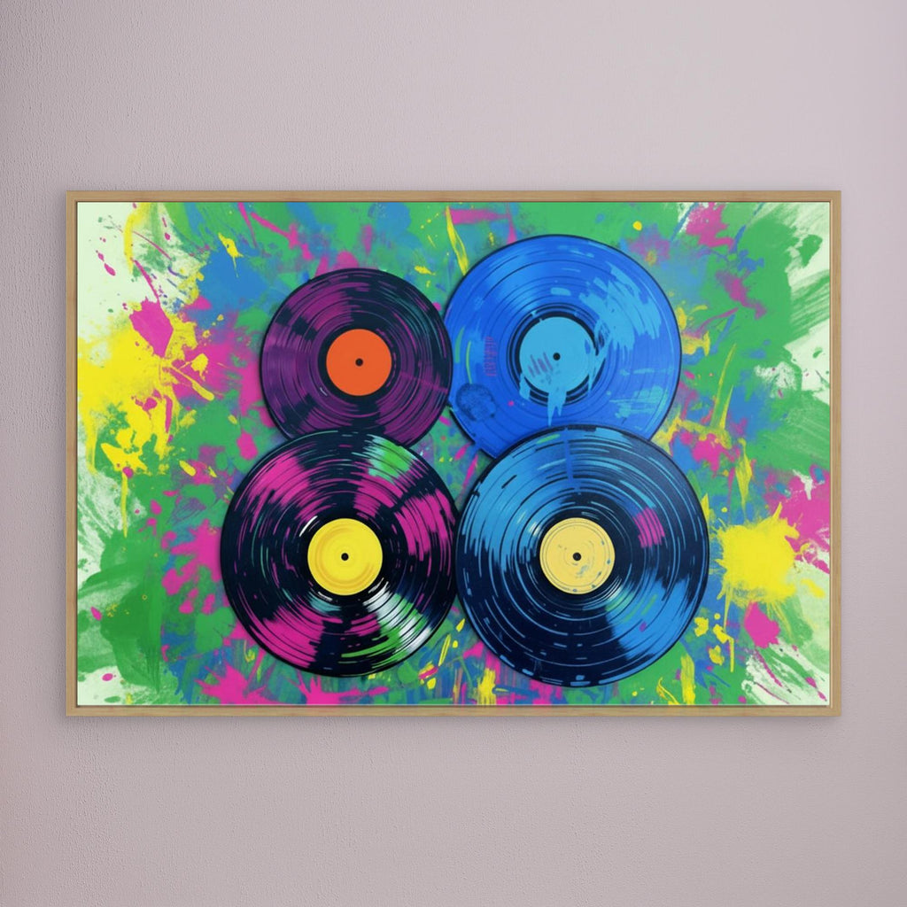Vinyl Abstract Art
