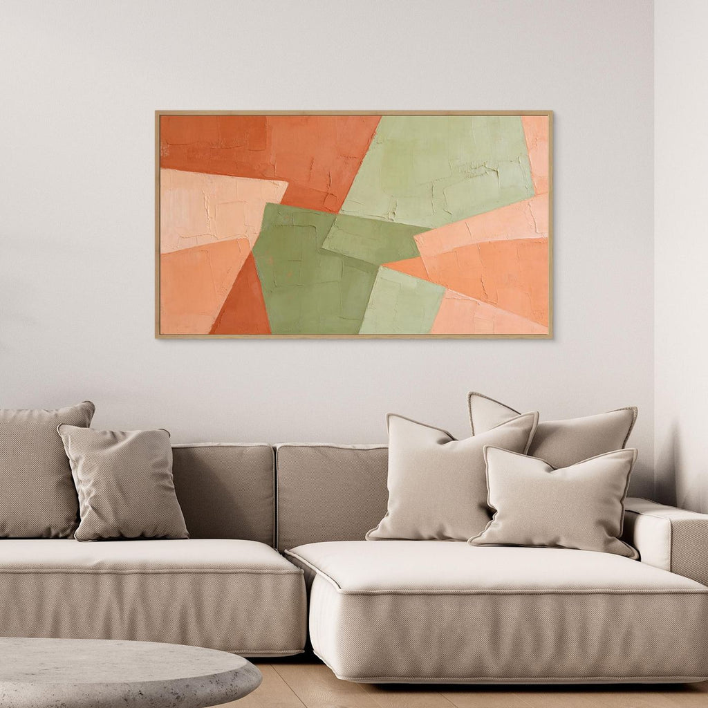 Interwoven Horizons Canvas Wall Art
