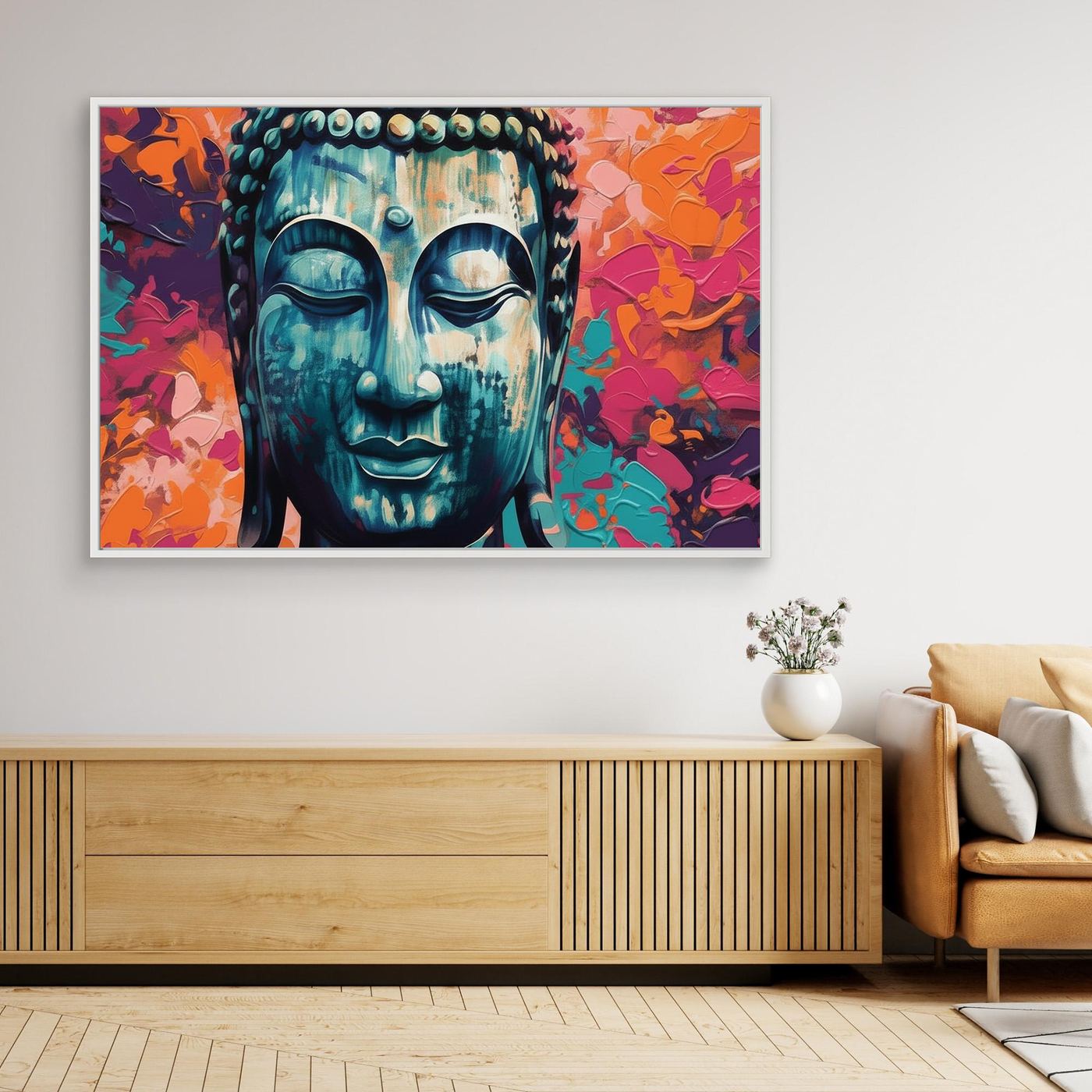 Buddha Vibrant Pastel