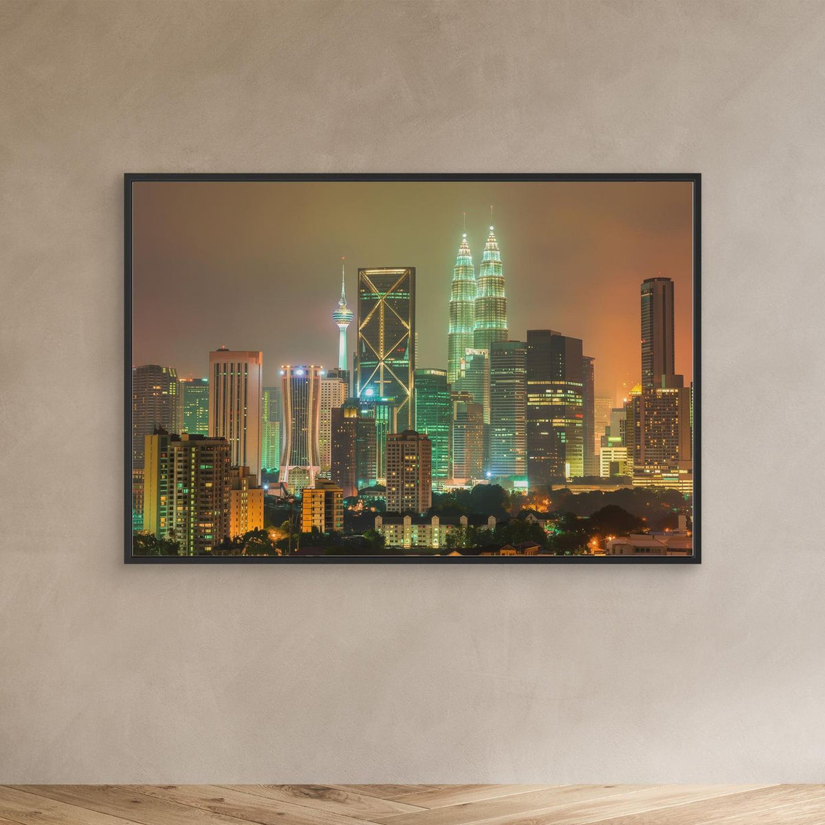 Urban Zenith Canvas Wall Art - quirkyprintboutique.com