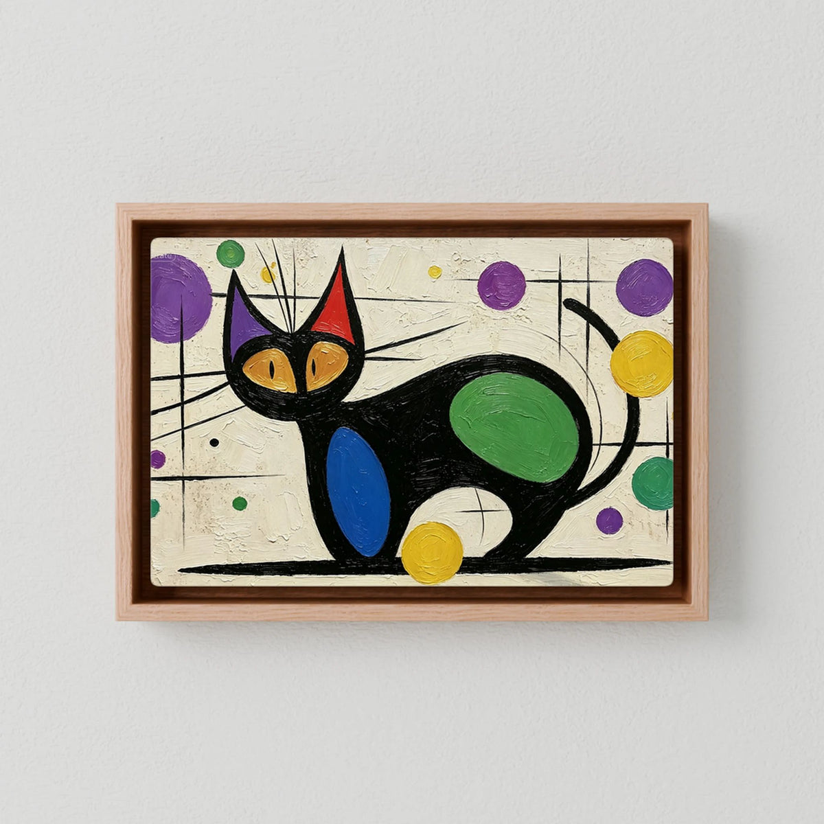 Miro Whiskers Canvas Art
