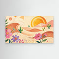 Bohemian Desert Sunset Canvas