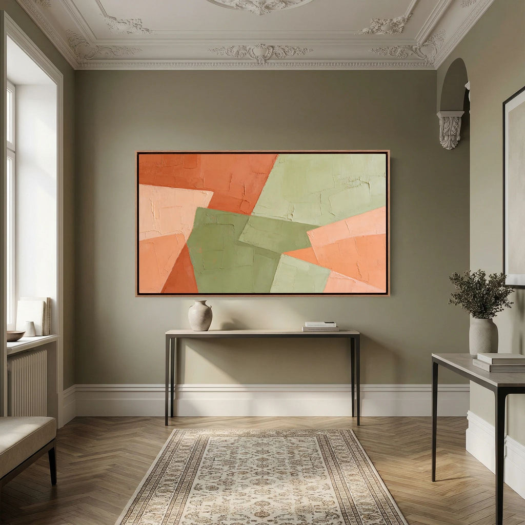 Interwoven Horizons Canvas Wall Art