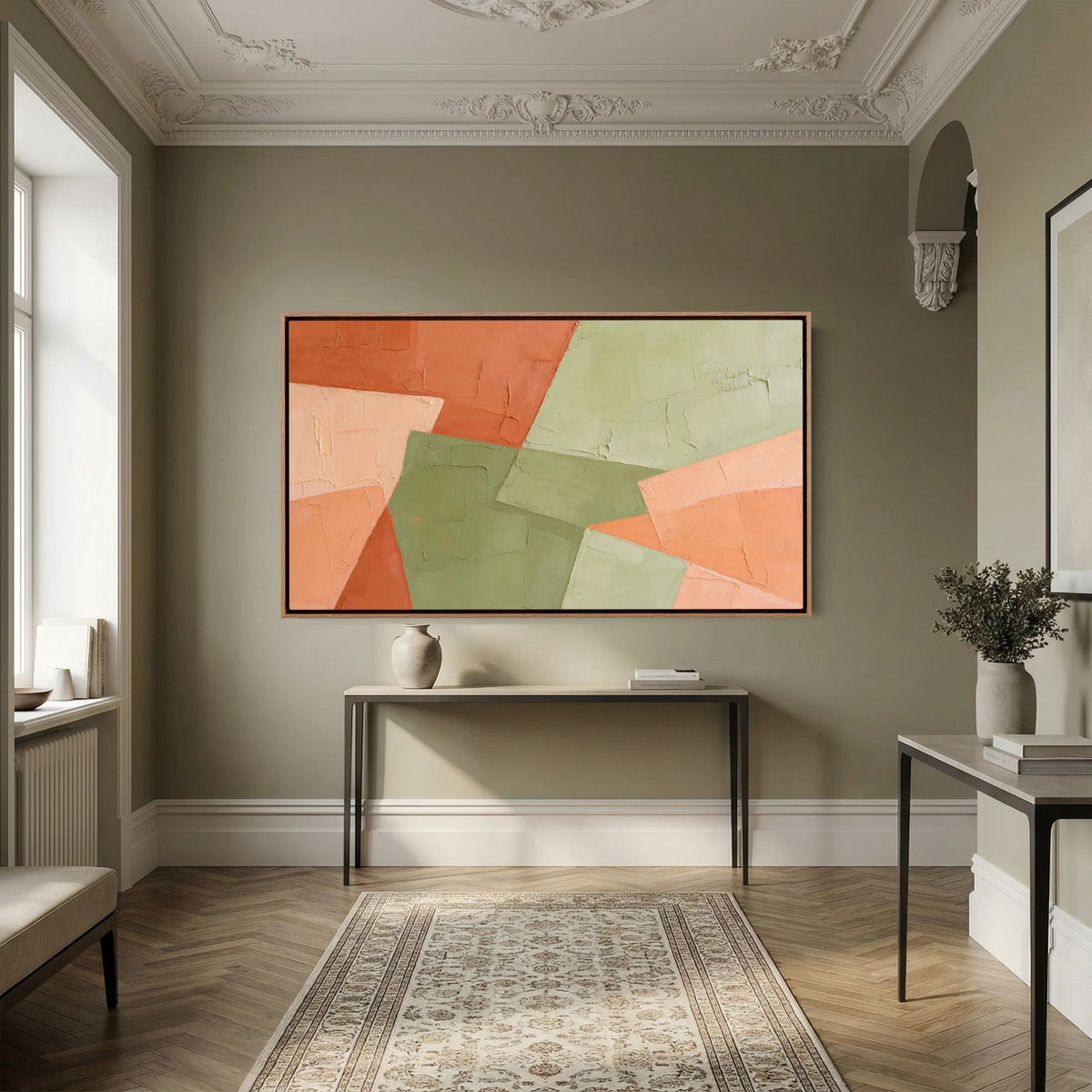 Interwoven Horizons Canvas Wall Art