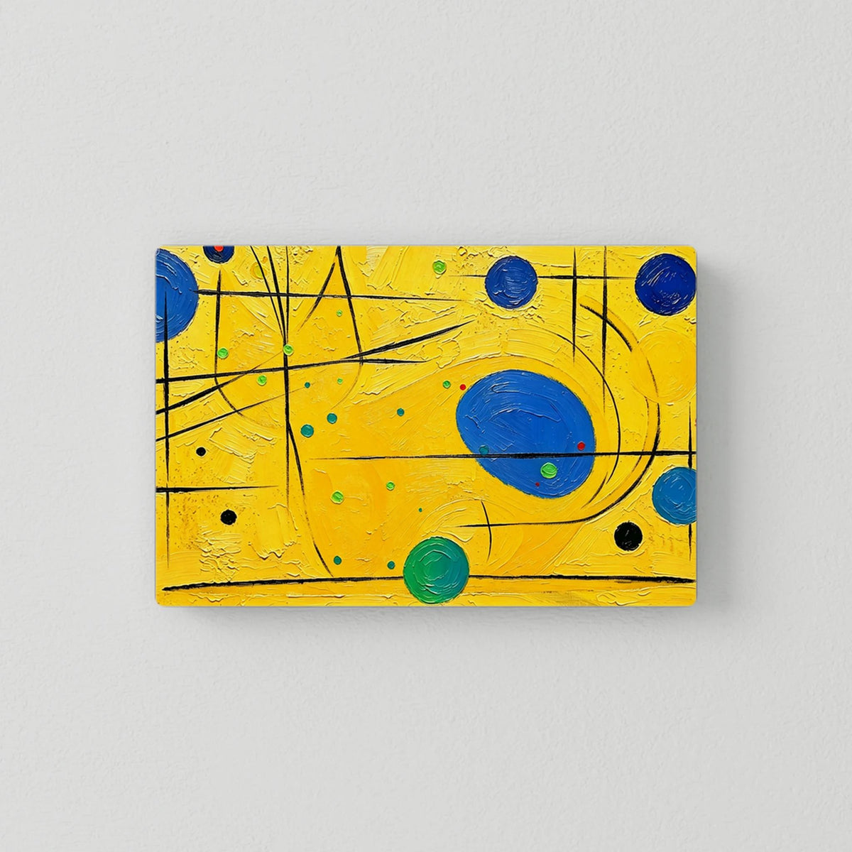 Yellow Cat Canvas Art