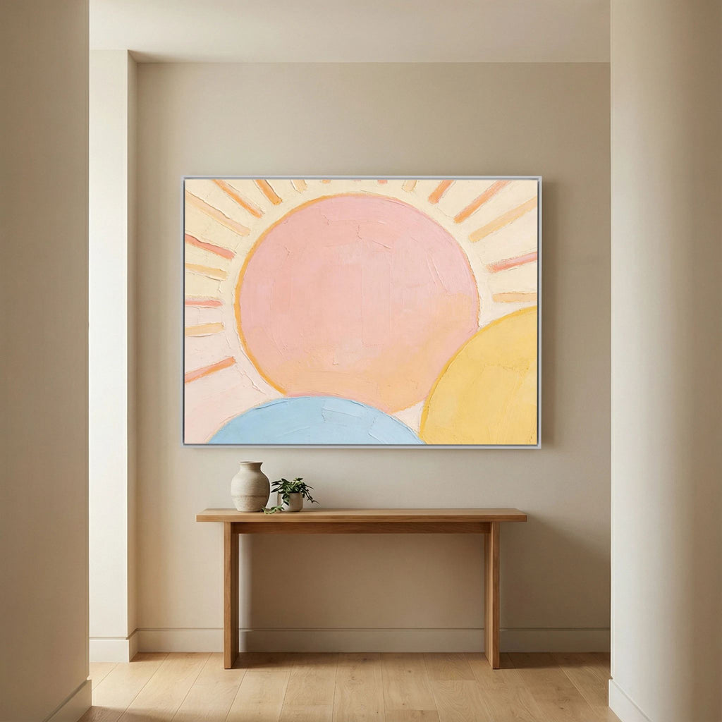 Triple Horizon Wall Canvas Art