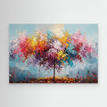 Blossom Tree Splash Canvas Wall Art - quirkyprintboutique.com