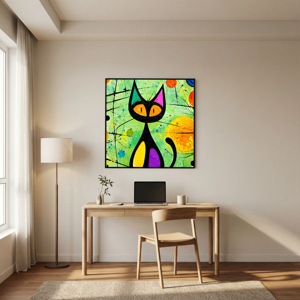 Smitten Kitten Canvas Wall Art