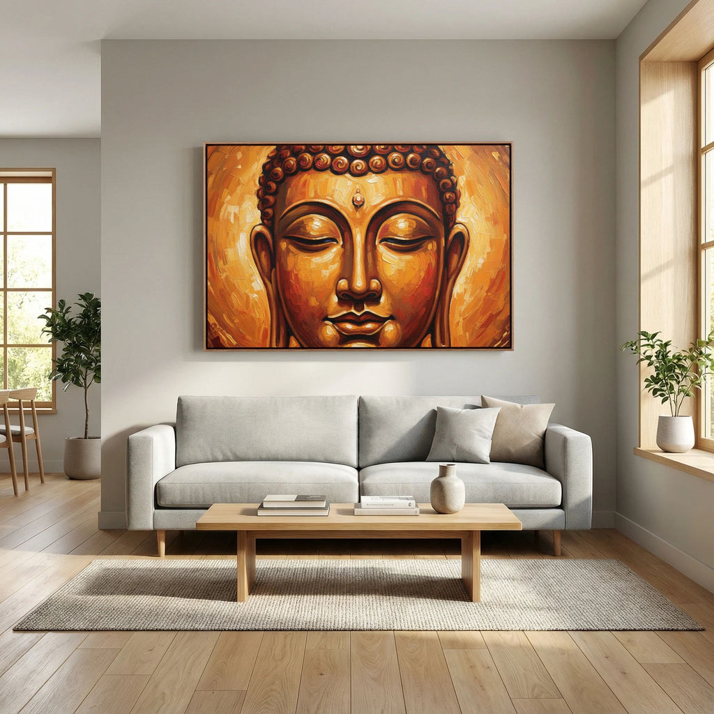 Zen Awakening buddha Canvas Art