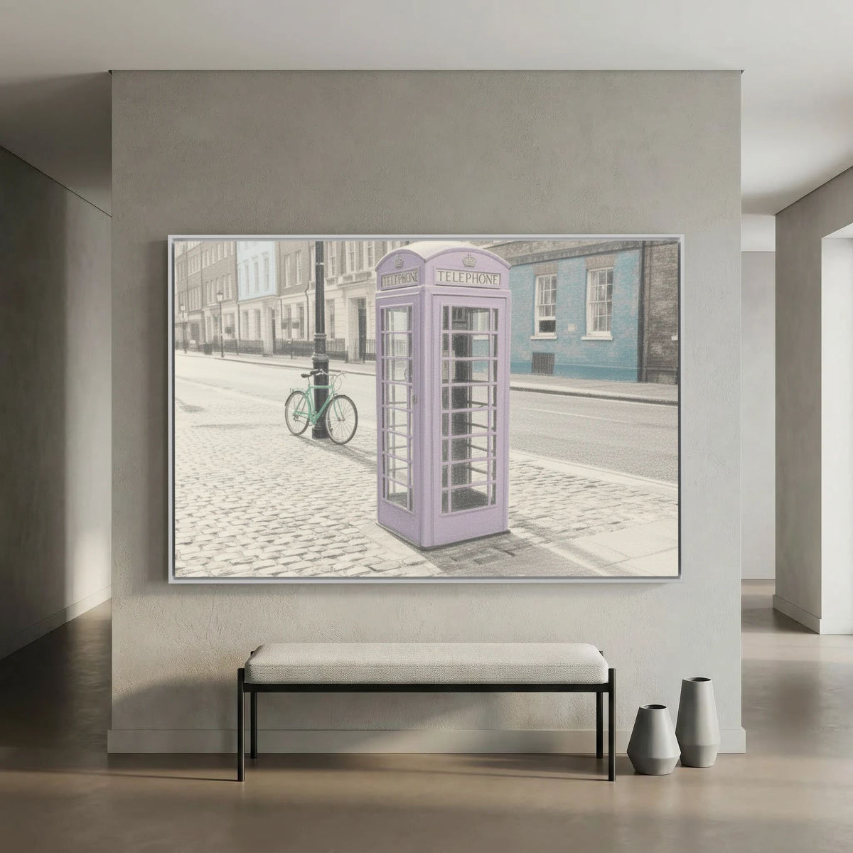 Nostalgic London Phone Box