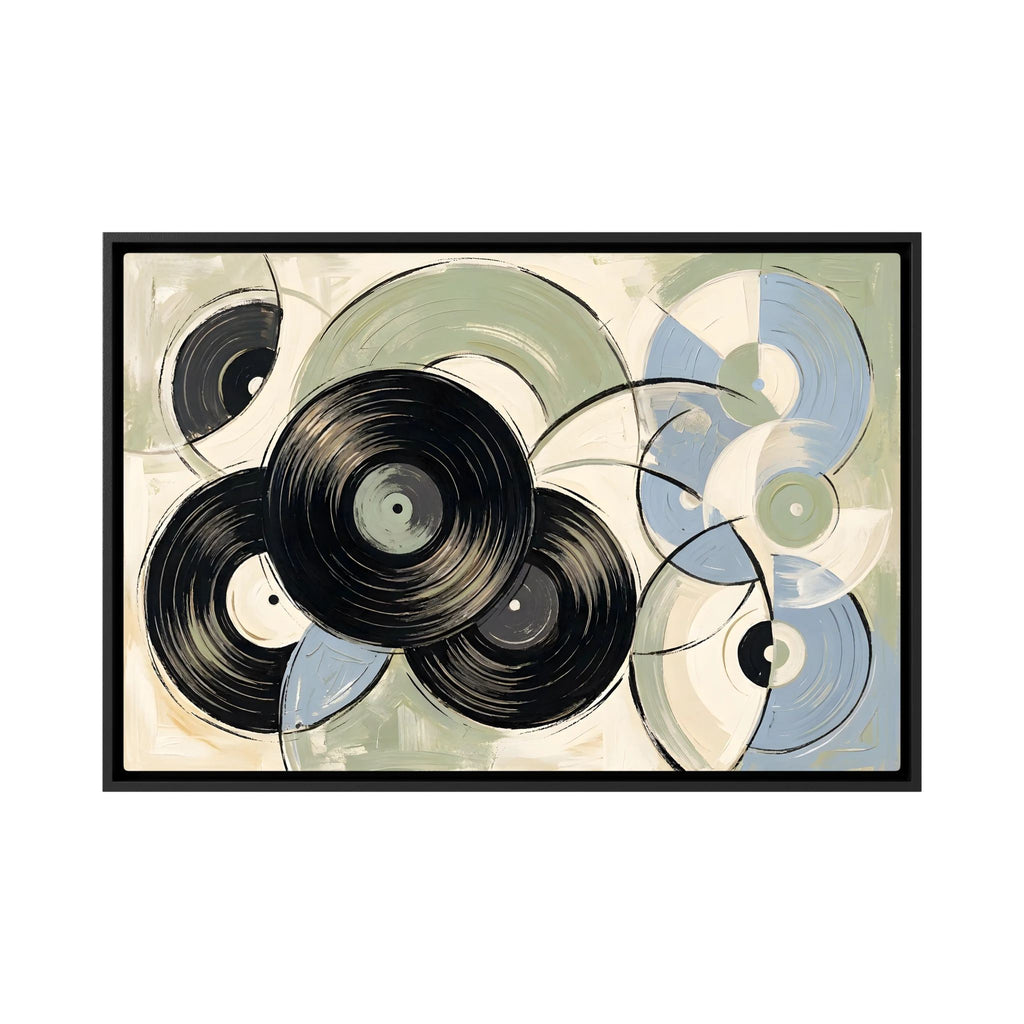 Vinyl Purest blue sage Canvas wall art