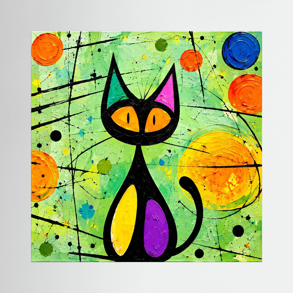 Smitten Kitten Canvas Wall Art