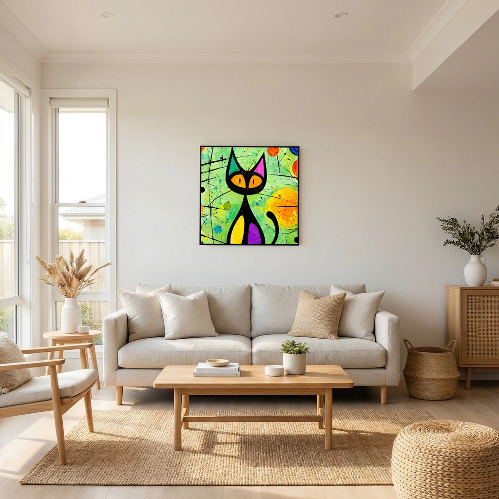 Smitten Kitten Canvas Wall Art