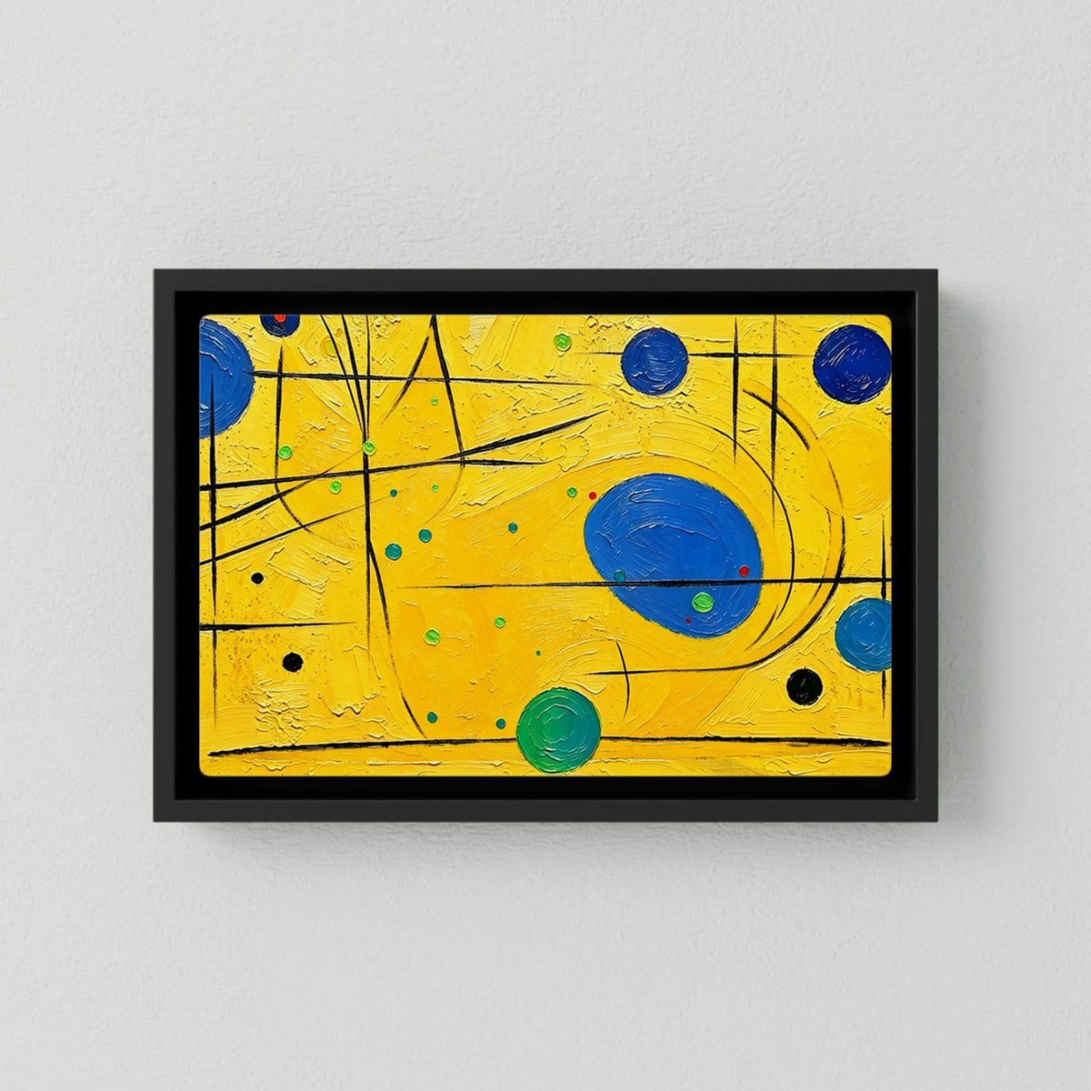 Yellow Cat Canvas Art