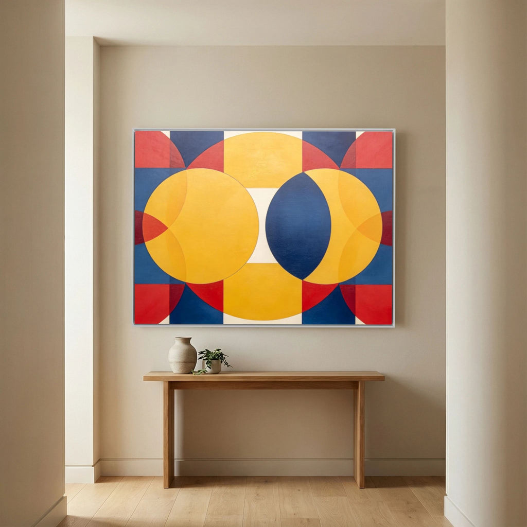 Geometric Balance Canvas wall Art
