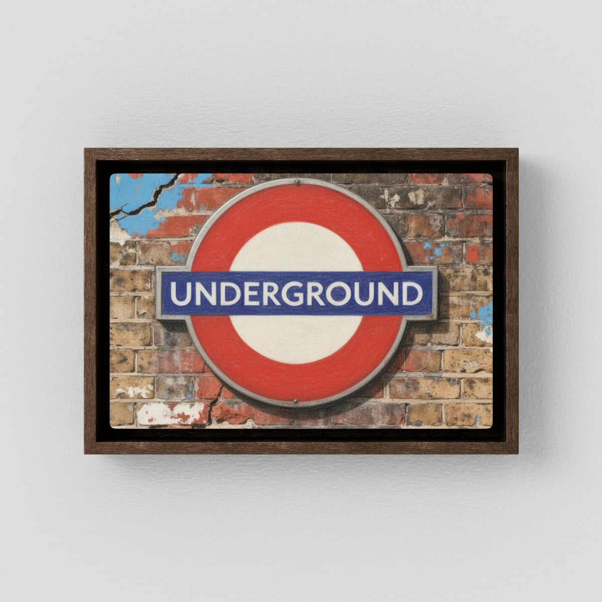 Retro London Underground Sign