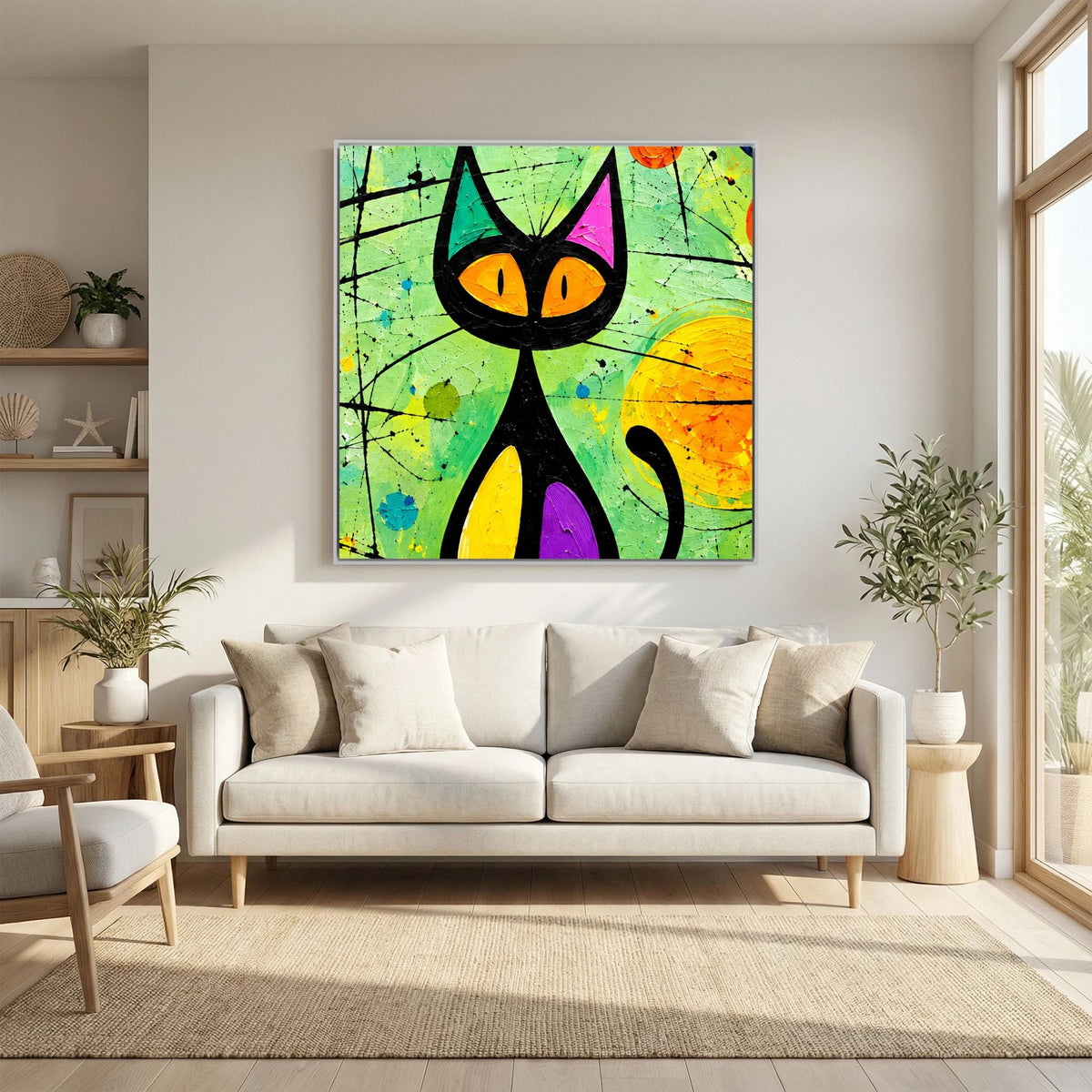 Smitten Kitten Canvas Wall Art – USA Frames