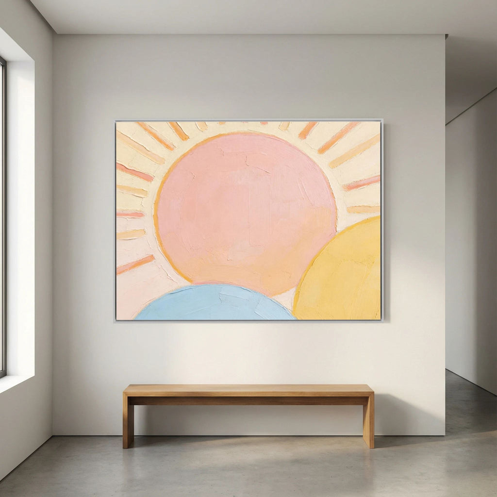 Triple Horizon Wall Canvas Art