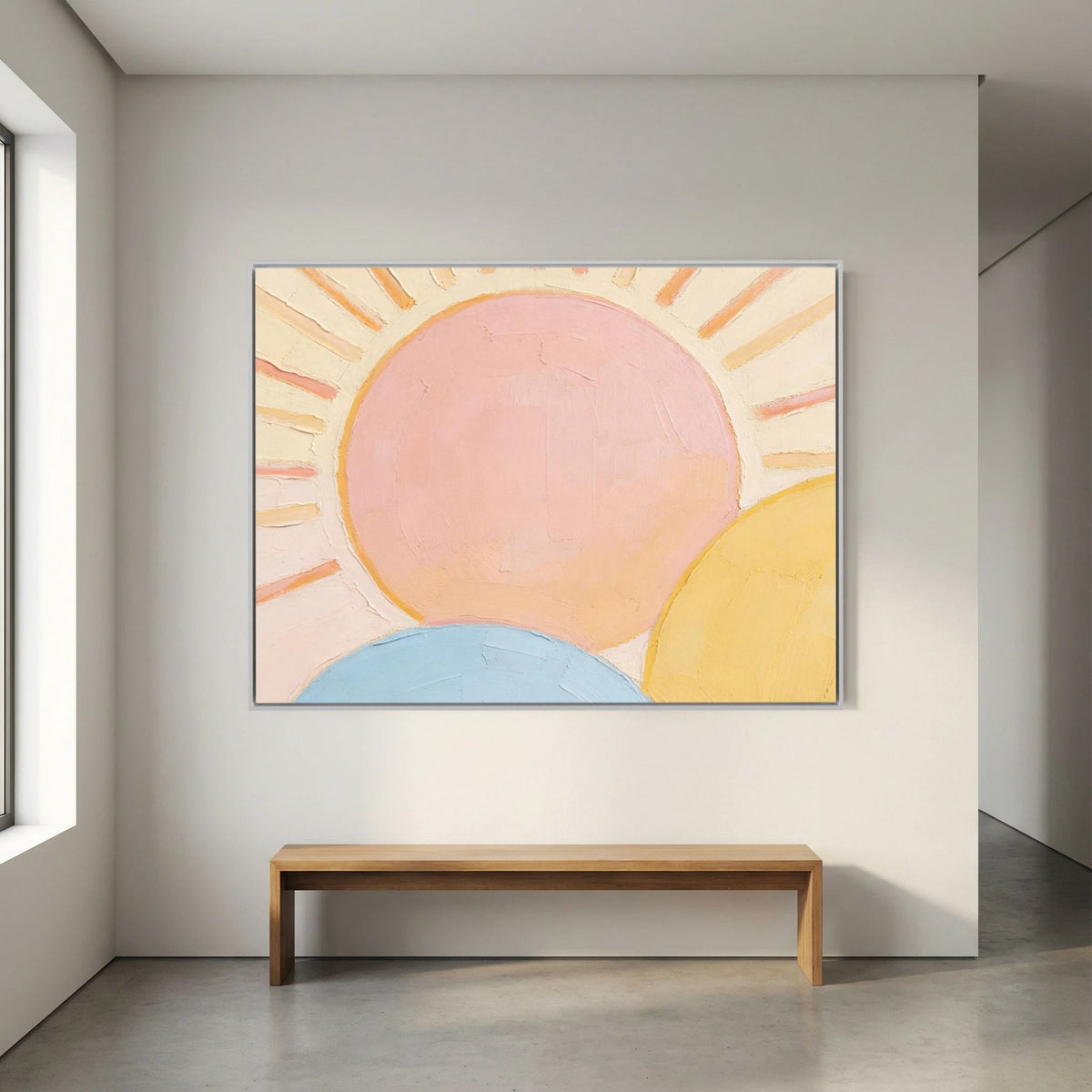 Triple Horizon Wall Canvas Art