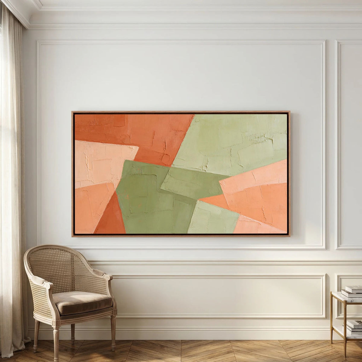 Interwoven Horizons Canvas Wall Art