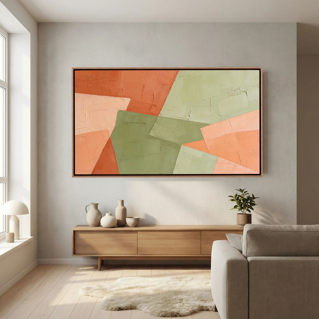 Interwoven Horizons Canvas Wall Art