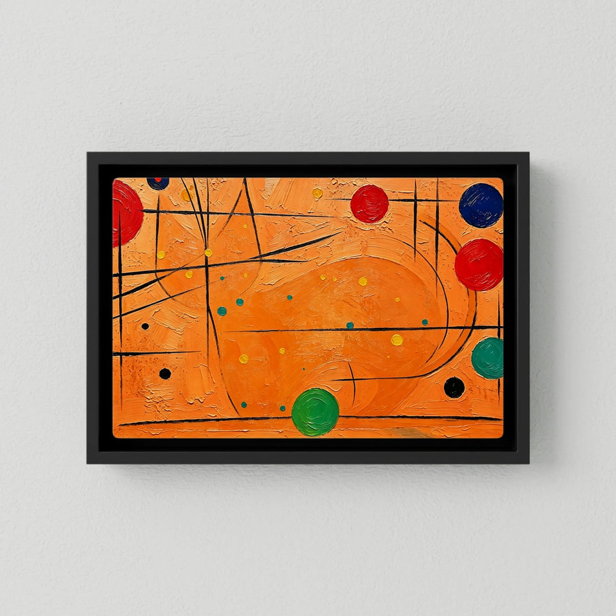 Orange Cat Canvas Art