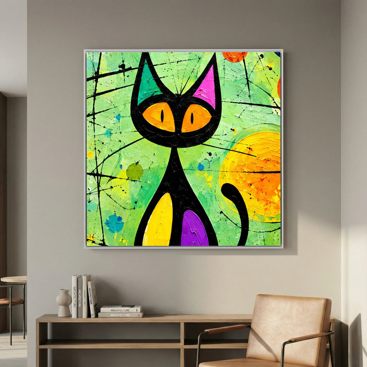 Smitten Kitten Canvas Wall Art – USA Frames