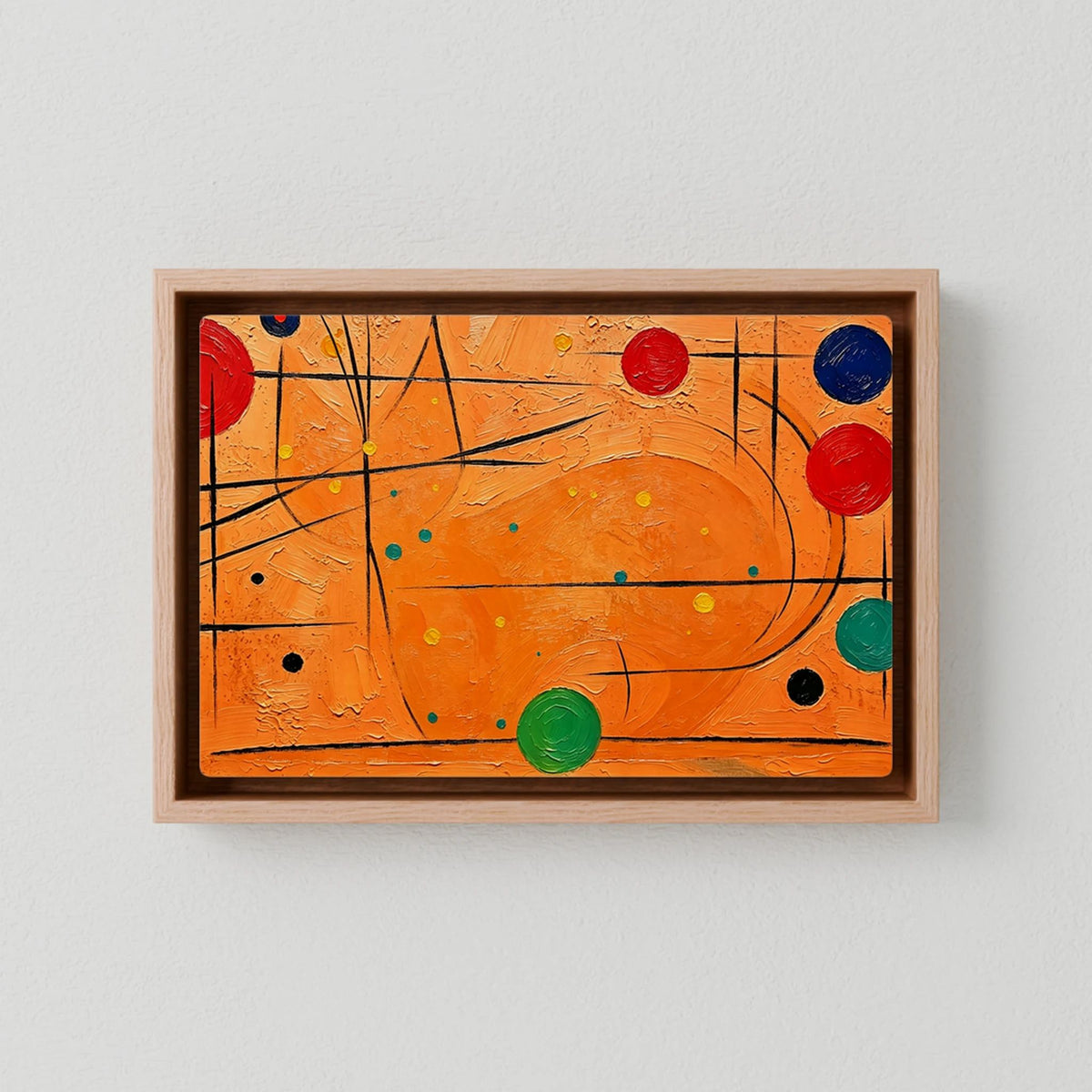 Orange Cat Canvas Art