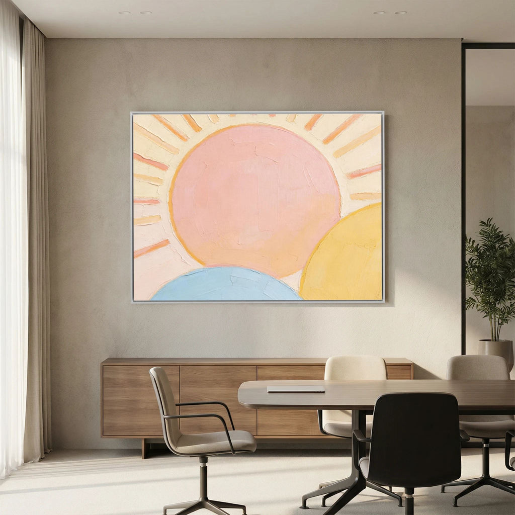Triple Horizon Wall Canvas Art